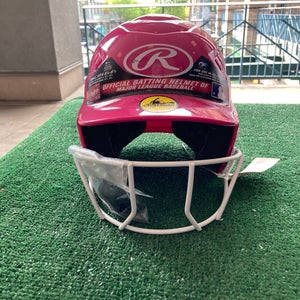 New 6 1/4 - 6 7/8 Rawlings Pink Batting Helmet