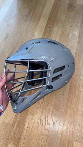 LIKE NEW Matte Grey Cascade CPX-R Lacrosse Helmet
