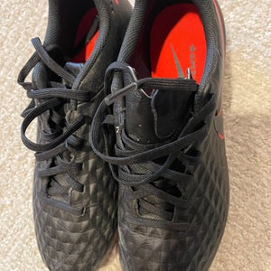 Black Unisex Molded Cleats Nike Cleats