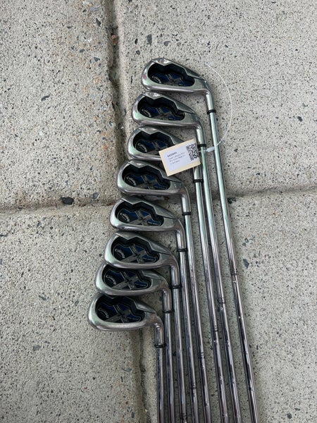Used Callaway X18 Pro Series Right Iron Set Steel