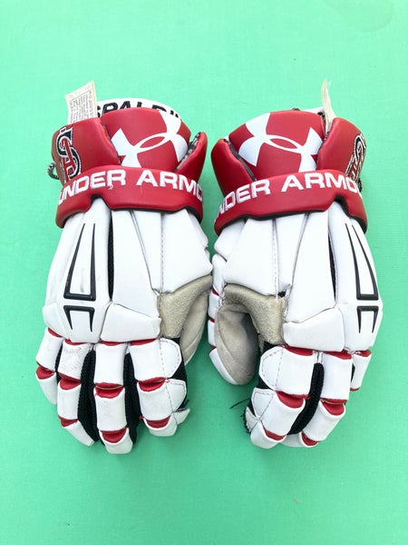 Used Under Armour Command Pro Lacrosse Gloves Large