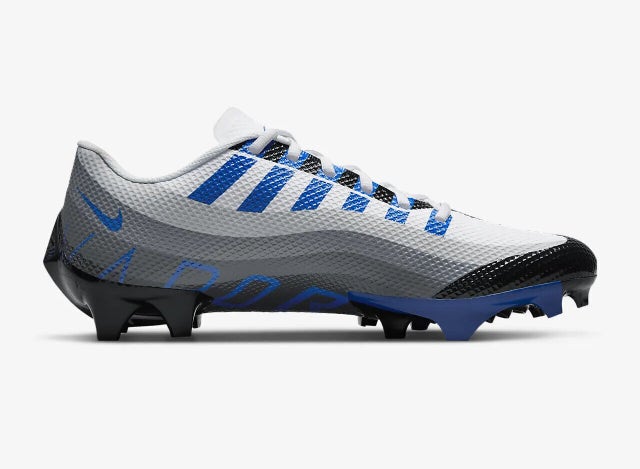 new men's 11 Nike Vapor Edge Speed 360 Blue White Football Cleats DQ5110-041