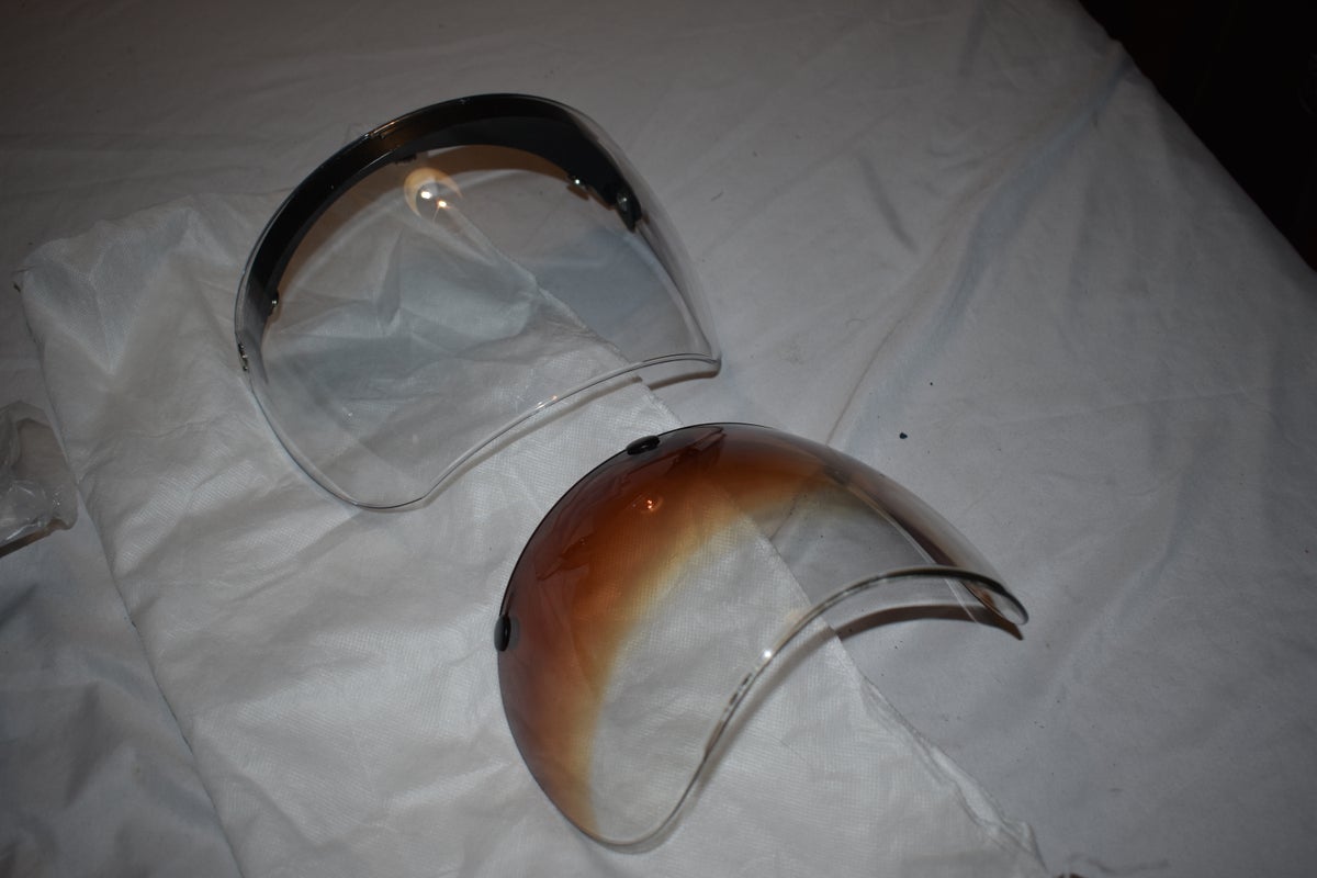 Motorcycle Helmet Visors, Lot of 2, New Condition!