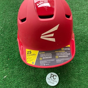 New 6 3/8 - 7 1/8 Easton Z5 Red Batting Helmet
