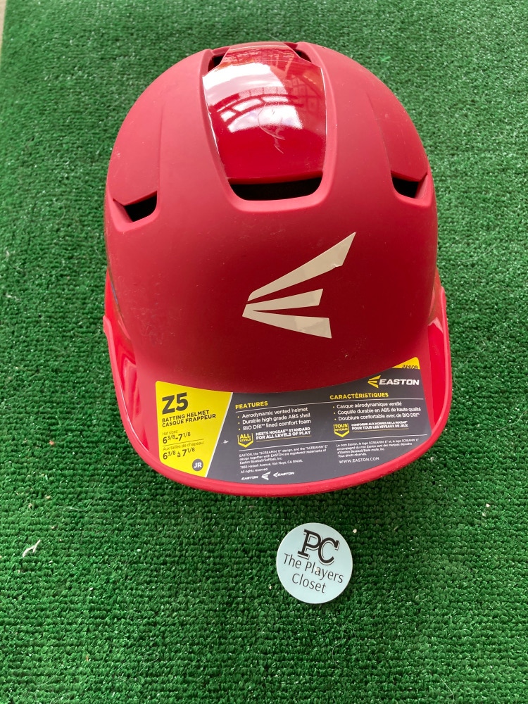 New 6 3/8 - 7 1/8 Easton Z5 Batting Helmet