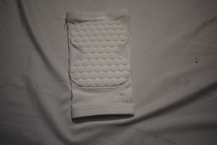 Hex Compression Padded Sleeve, White, L/XL