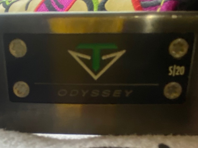 Men's Odyssey Toulon Chicago Blade Putter Uniflex 34"