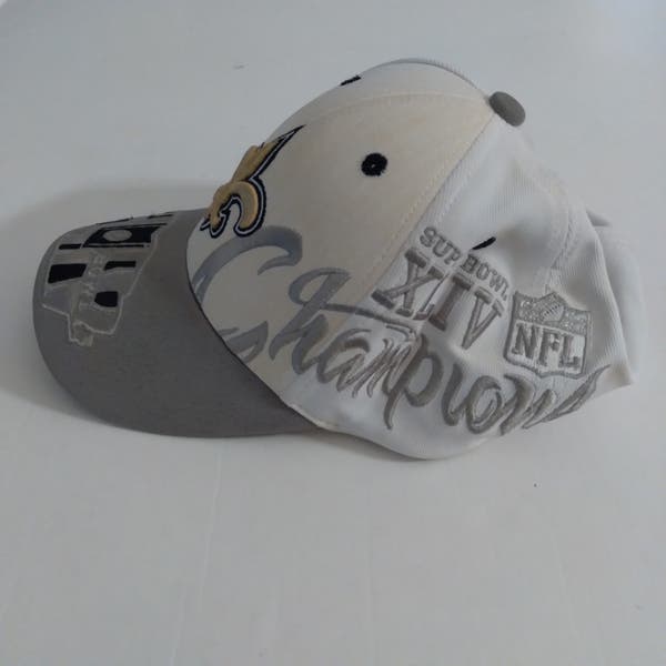 Reebok - NFL Super Bowl XLIV Saints ユニフォーム A-3503 NFL Super Bowl XLIV 44 Saints vs Colts Shirt, Reebok Navy
