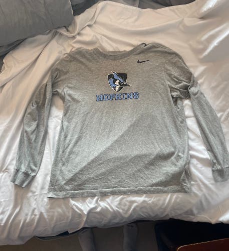 Grey Nike John Hopkins Long Sleeve Shirt