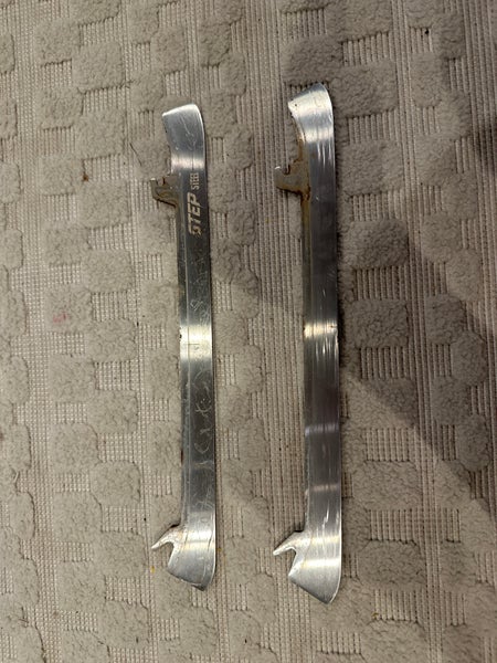 Used Step Steel Goalie Blades Size 266