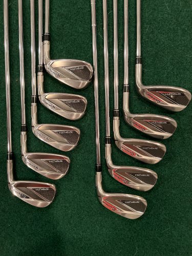 Men's Right Handed Regular Flex Steel Shaft Stealth Iron Set 4-LW