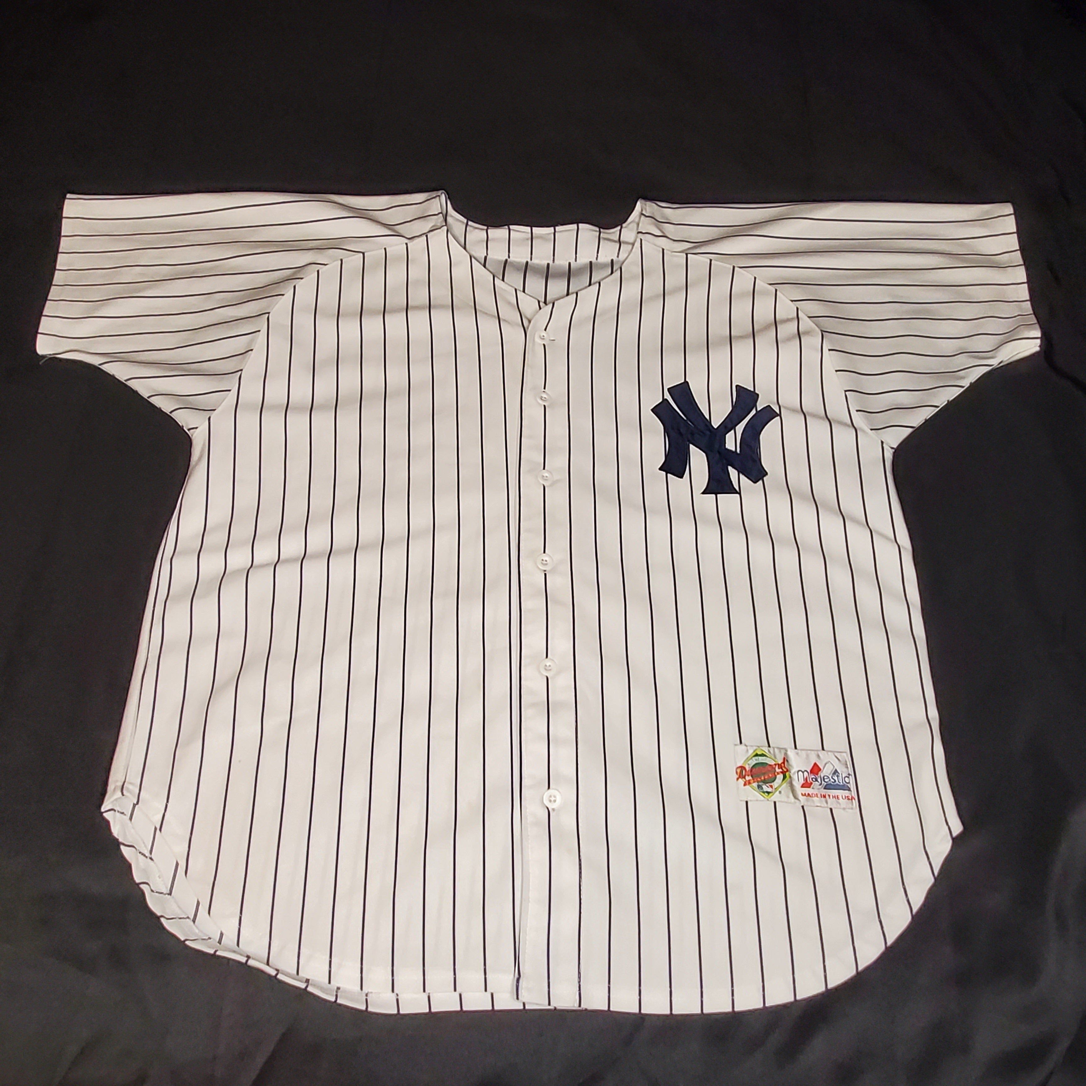 ALEX RODRIGUEZ  New York Yankees 2005 Majestic Home Baseball Jersey