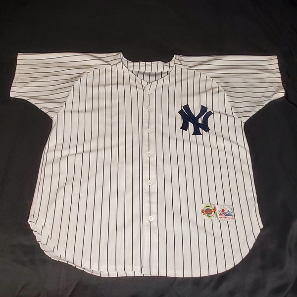 Alex Rodriguez #13, Yankees White Pinstripe Used Size 56 Adult Unisex  Majestic Jersey