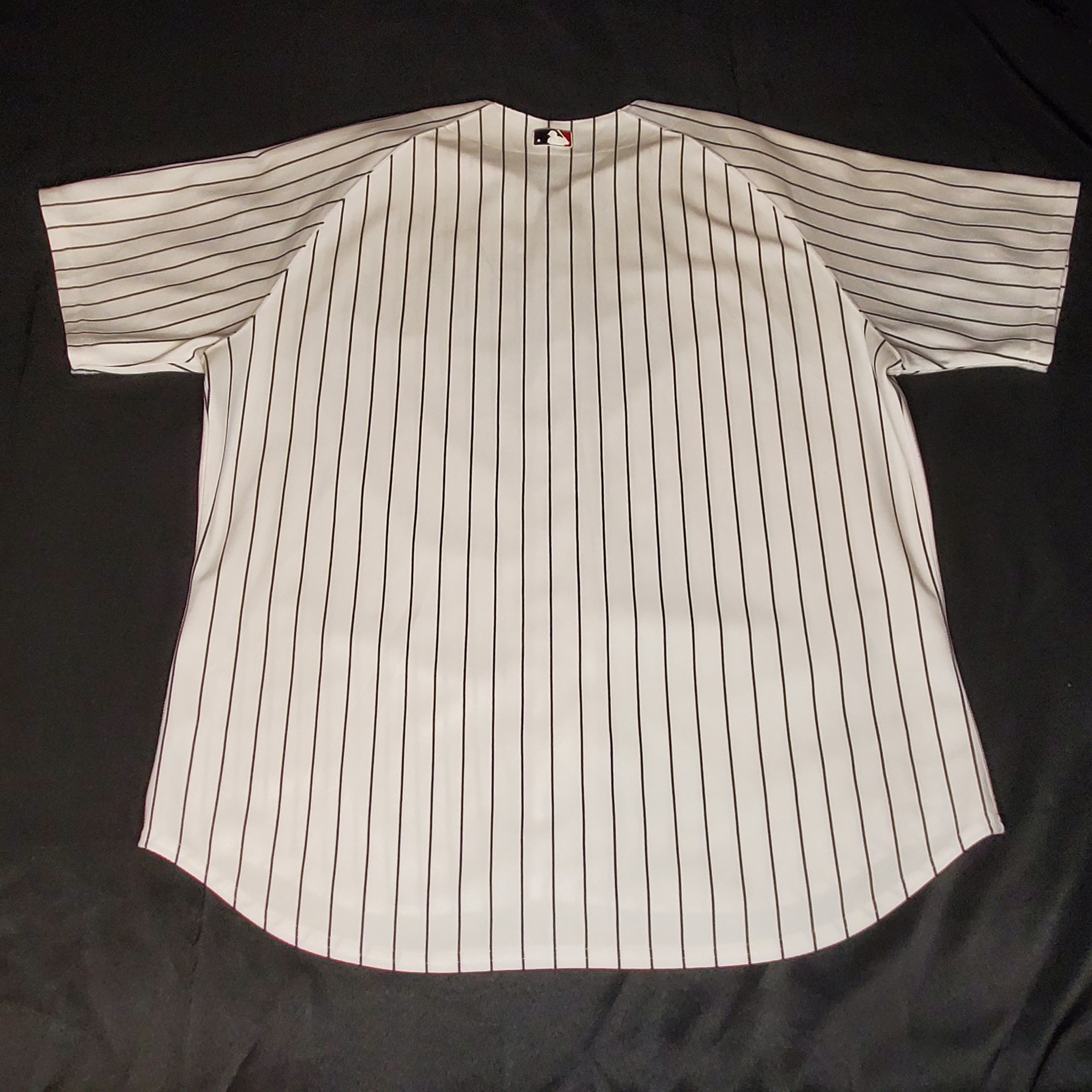 Baseball Jersey - White w/ Black Stripes *SALE FINAL*