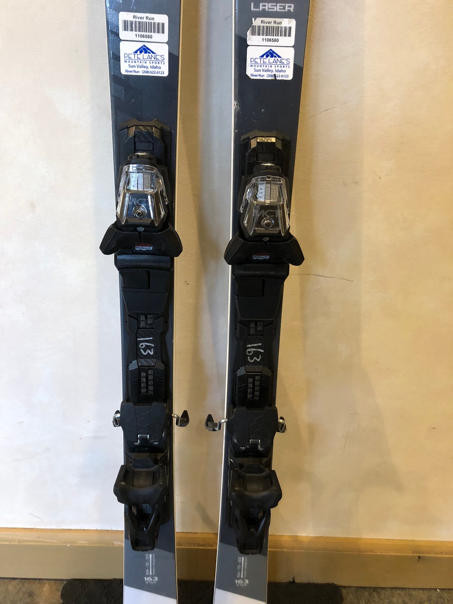 2023 Stockli Laser SC Skis With Salomon Bindings 163cm