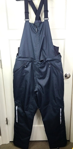 Polaris Ripper Bib Legacy Black Insulated Bib Overalls Snowmobile Pants Size: XL