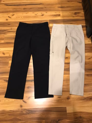 Mens Tour Issue Golf Lot Of (3) Pants And (1) Shirt Mint EUC