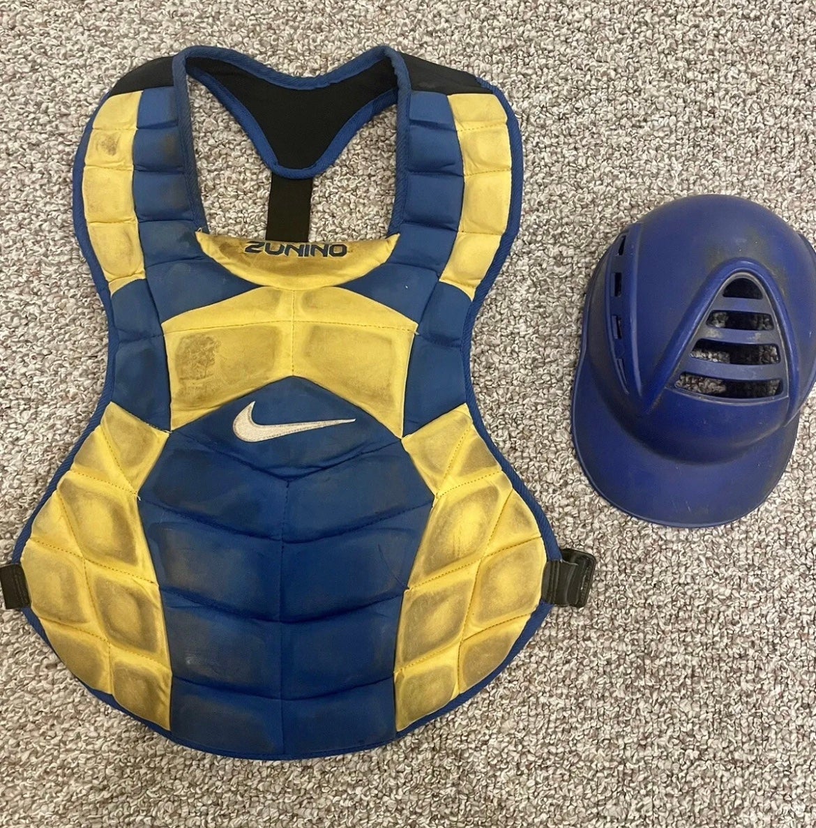 Team-Issued set of Nike Catcher's Gear