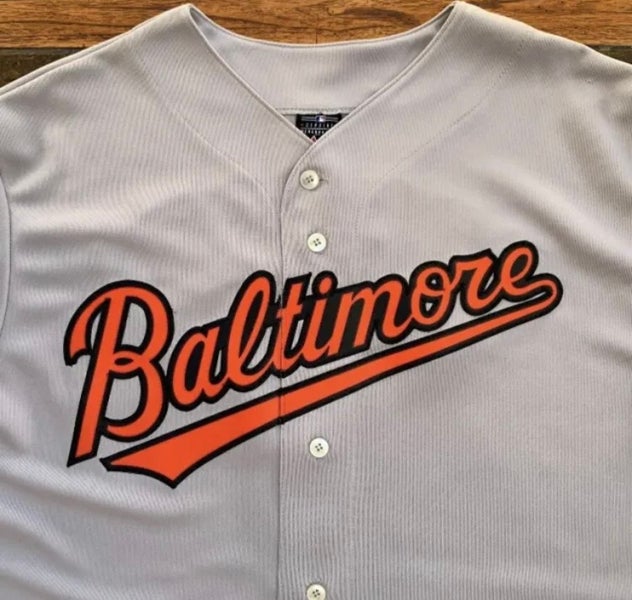  Majestic Blank Back Adult XL Baltimore Orioles 2