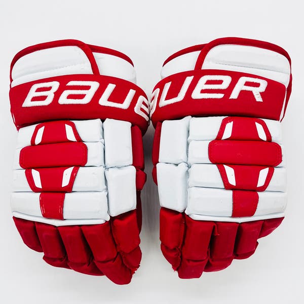 Boston University Bauer Nexus 2N Hockey Gloves-15 Boston University Bauer Nexus 2N Hockey Gloves-15