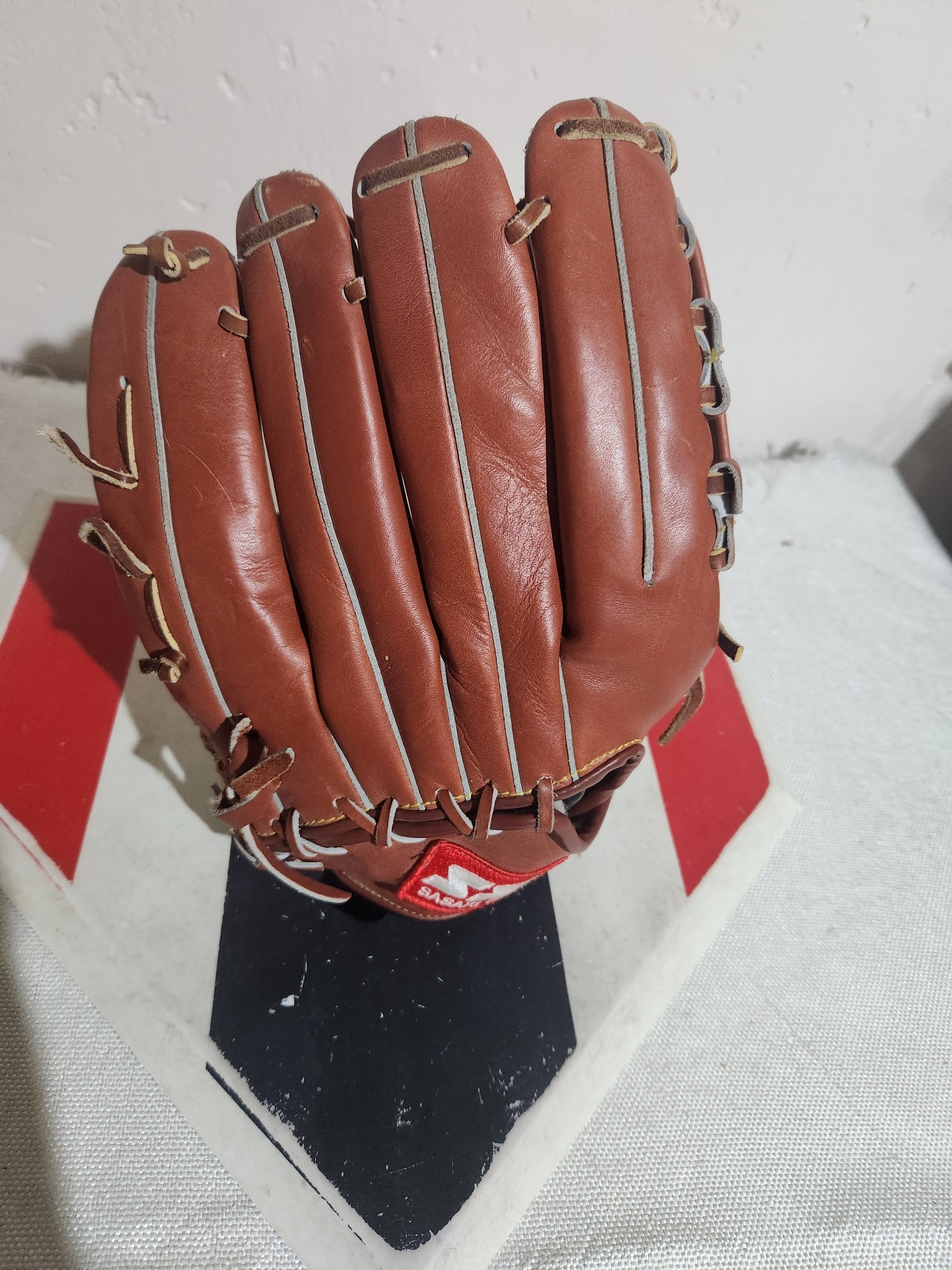 Used SSK Right Hand Throw Outfield Dimple 2 Softball Glove 13"