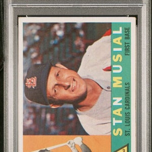 1960 Topps Baseball #250 Stan Musial St Louis Cardinals Very Good PSA 3