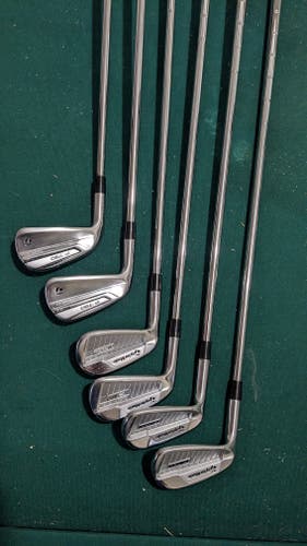 TaylorMade P790/760 progressive Iron Set Stiff Modus Pro Shafts