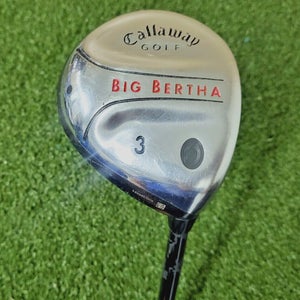 Callaway Big Bertha 3 Fairway Wood  /  RH  /  Regular Graphite ~43.5"  /  jd6226