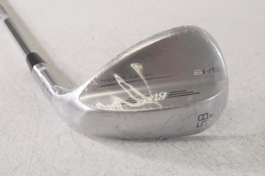 Titleist Vokey SM9 Tour Chrome 58*-14K Wedge Right Wedge Flex