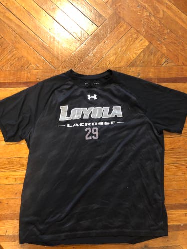 Black Used Men's Under Armour Shirt