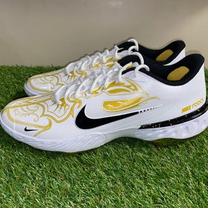*SOLD* Nike Alpha Huarache Elite 3 Low PRM CV3553-101 Baseball Cleats Mens 12 NEW