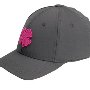NEW Black Clover Live Lucky BC Pure 1 Psych Pink/Charcoal Fitted L/XL Golf Hat