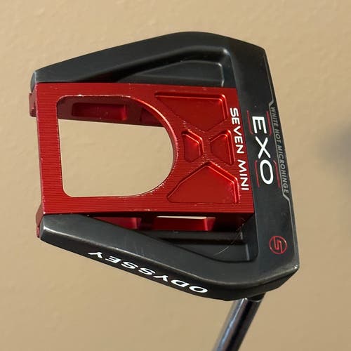Used Men's Odyssey Right Handed Mallet EXO Seven Mini Putter