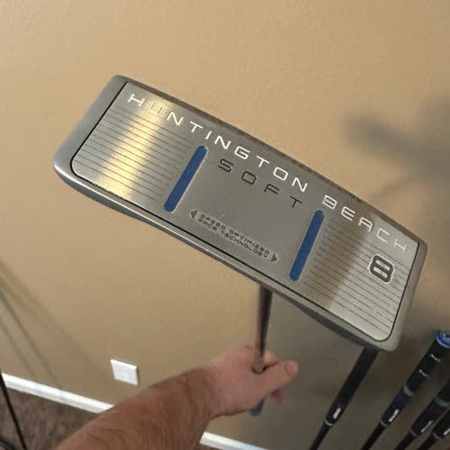 Men's Used Cleveland Right Handed Blade Huntington Beach Soft 8 Putter