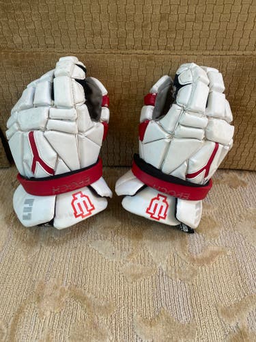 Indiana IU Epoch Integra Lacrosse Gloves Large (Team Issued)