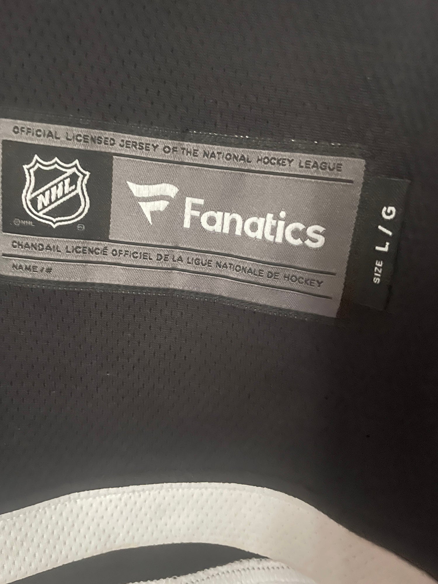 Camiseta NHL Fanatics Branded Edge - Negro - Hombre