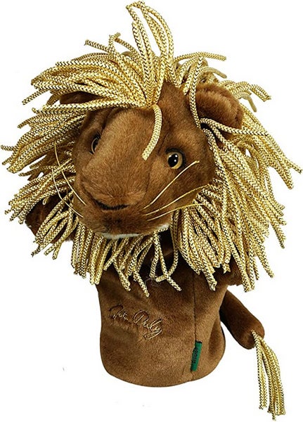 NEW Winning Edge John Daly Golf 460cc Driver Headcover Gold Mane Lion