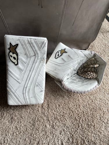 Brians Gnetik X Goalie Glove and Blocker
