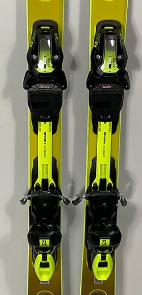 Used 2023 HEAD Supershape 170cm e-SPEED Skis With PRD 12 Bindings