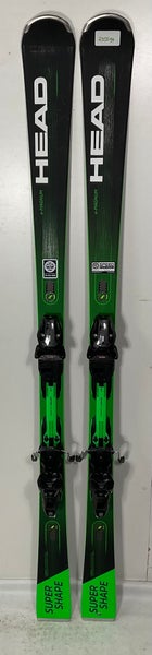 Used 2023 HEAD Supershape 170cm e-Magnum Skis With PRD 12 Bindings