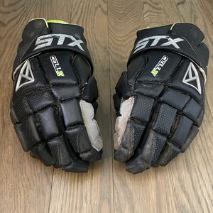 Used STX 13" Cell V Lacrosse Gloves