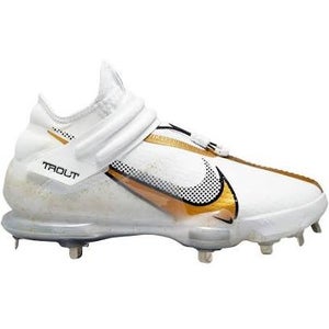 NEW Nike Force Zoom Trout 7 "White/Gold" Men's Baseball Cleat SIZE 11 CI3134-106