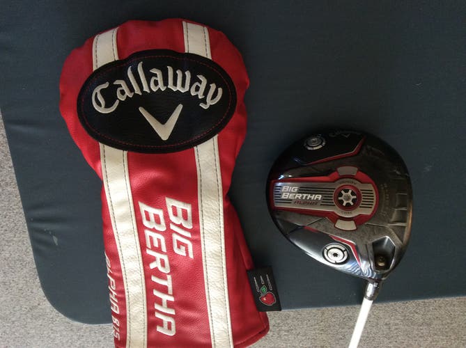 Callaway Big Bertha Alpha 815 Driver. Regular flex Speeder shaft. 12 degree loft. HC included.