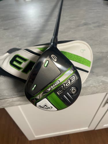 LIKE NEW Callaway Epic Max 9 Wood, Senior Flex