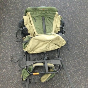 Used Field & Stream External Frame Backpack Camping And Climbing Backpacks