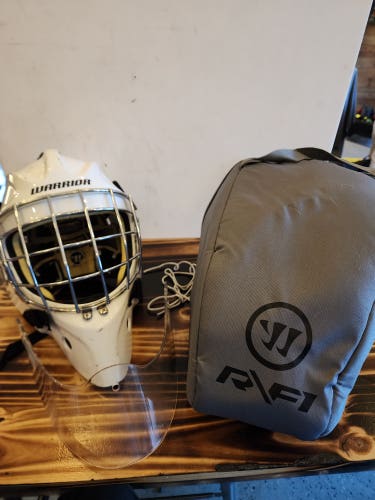 Senior Small Used Warrior Ritual F1 Goalie Mask