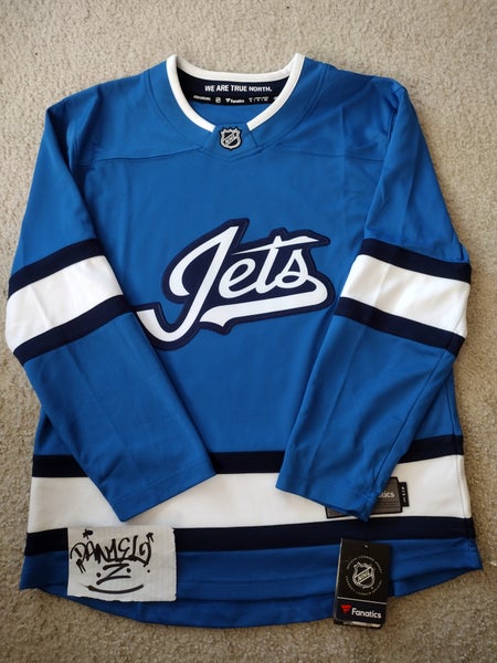 Winnipeg Jets Fanatics Branded Away Breakaway Jersey - Mens