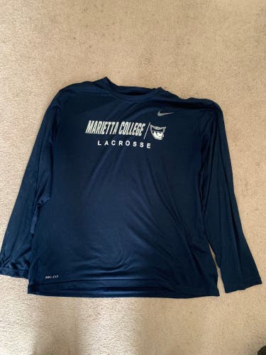 Blue Used Men's Nike Shirt