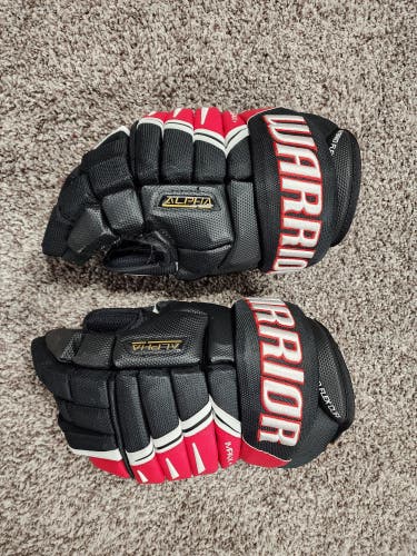 Used Warrior Alpha dx Gloves 14"