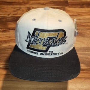 NEW Vintage Rare Purdue Boilermakers College Sport NCAA University Hat Strapback